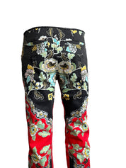 Roberto Cavalli S/S 2003 Cheongsam Jeans