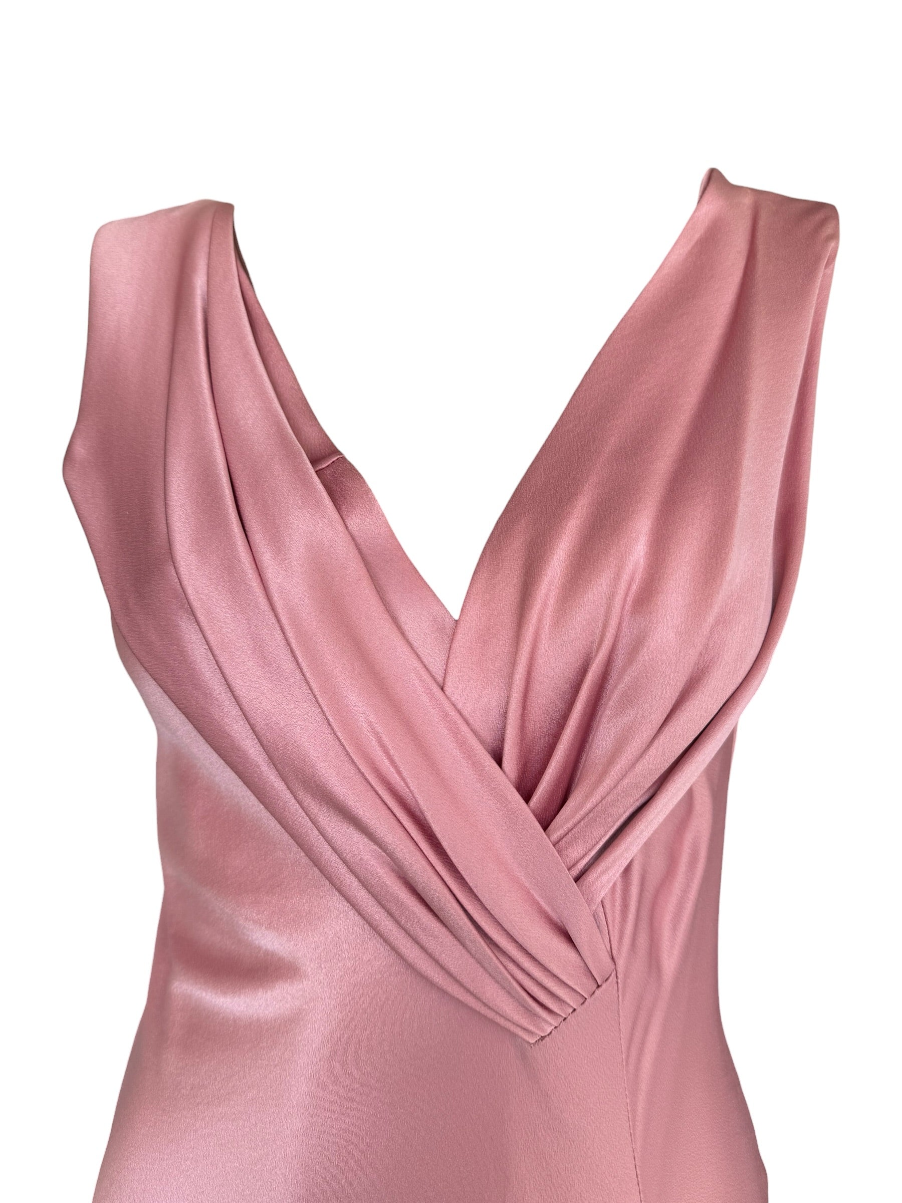 Christian Dior F/W 2003 Rose Pink Silk Gown