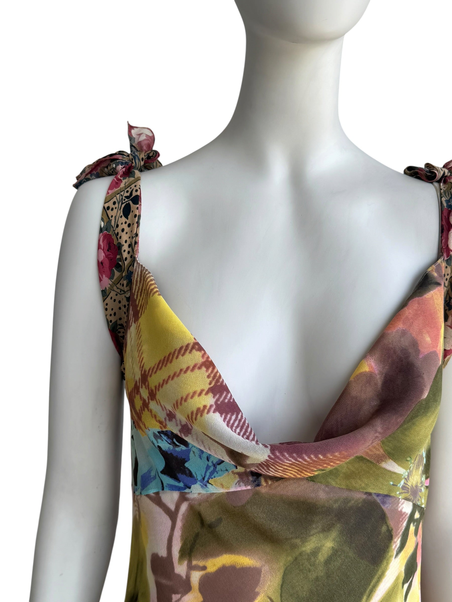 Christian Dior Fall/Winter 2001 bias-cut silk maxi dress