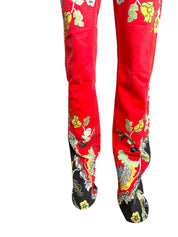 Roberto Cavalli S/S 2003 Cheongsam Jeans