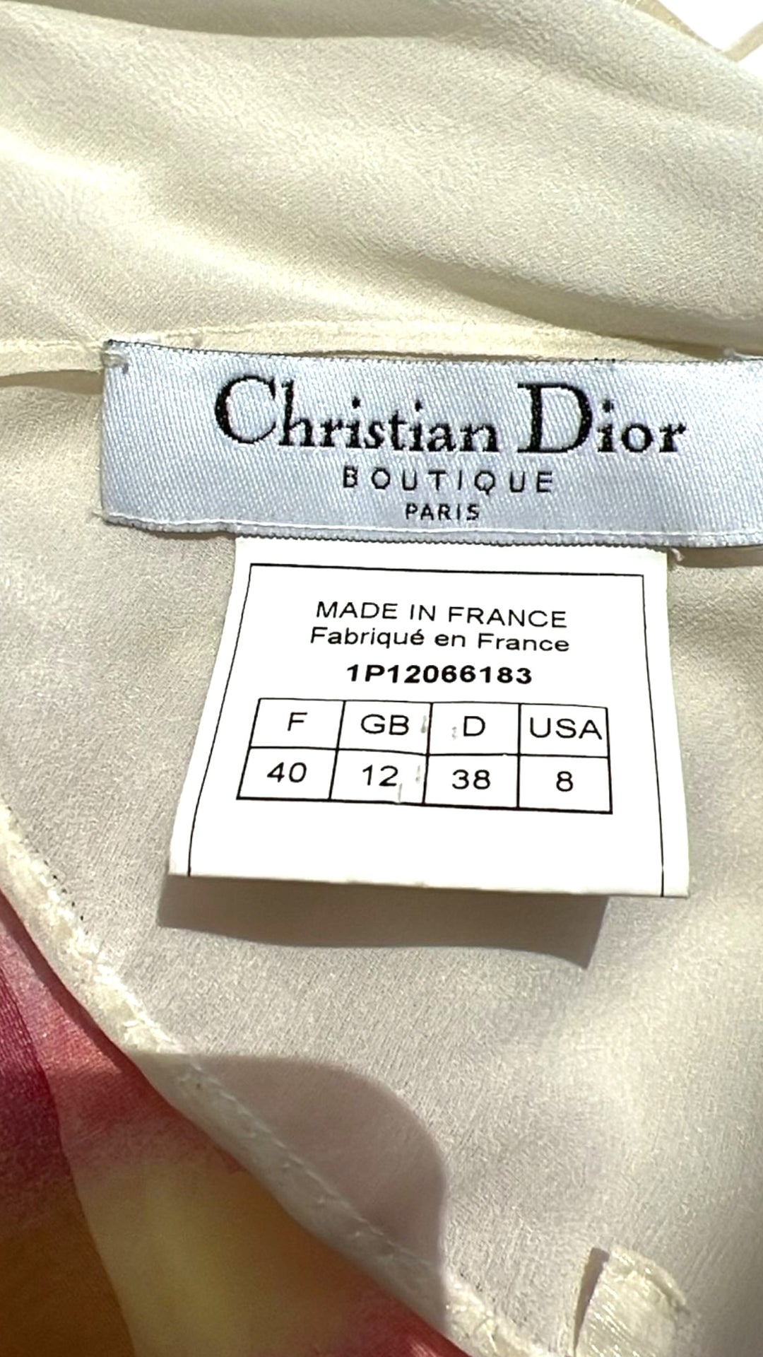 Christian Dior Spring 2001 Silk Dress by John Galliano