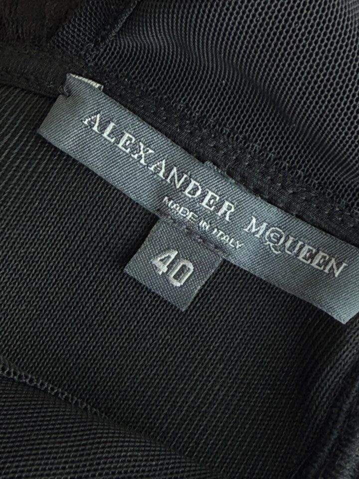 Alexander McQueen S/S 2004 “Deliverance” Corset Silk Evening Dress