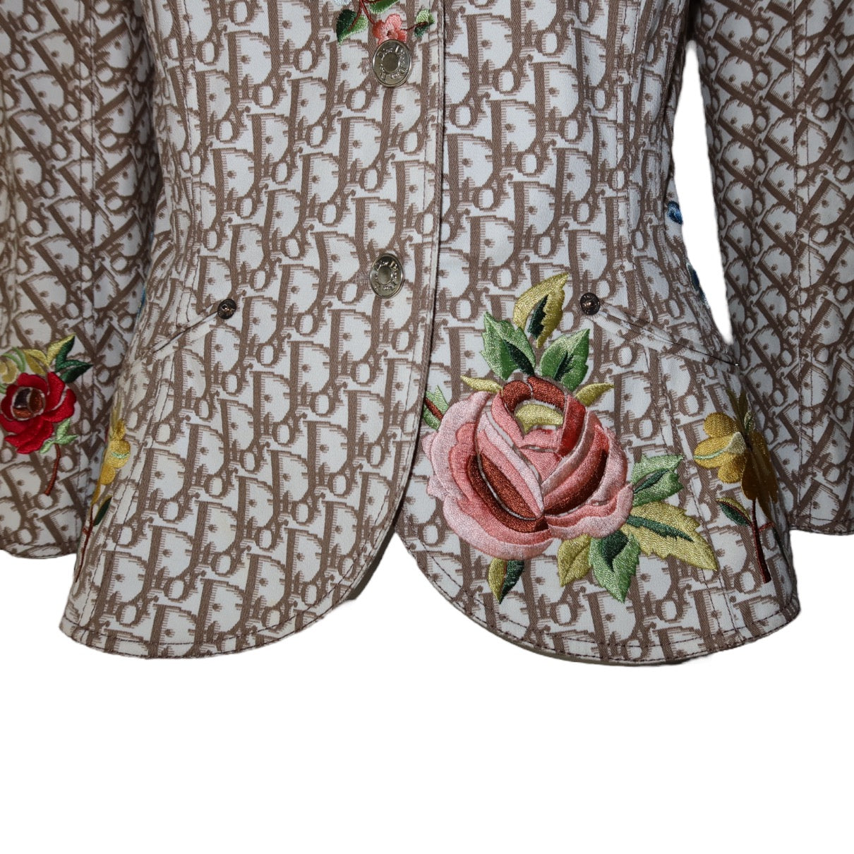 Christian Dior S/S 2005 By John Galliano embroidered Floral
