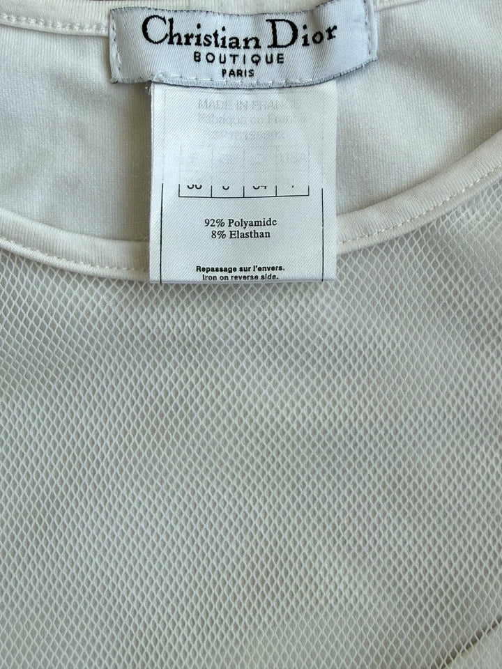 Christian Dior 2002 S/S Gothic Top