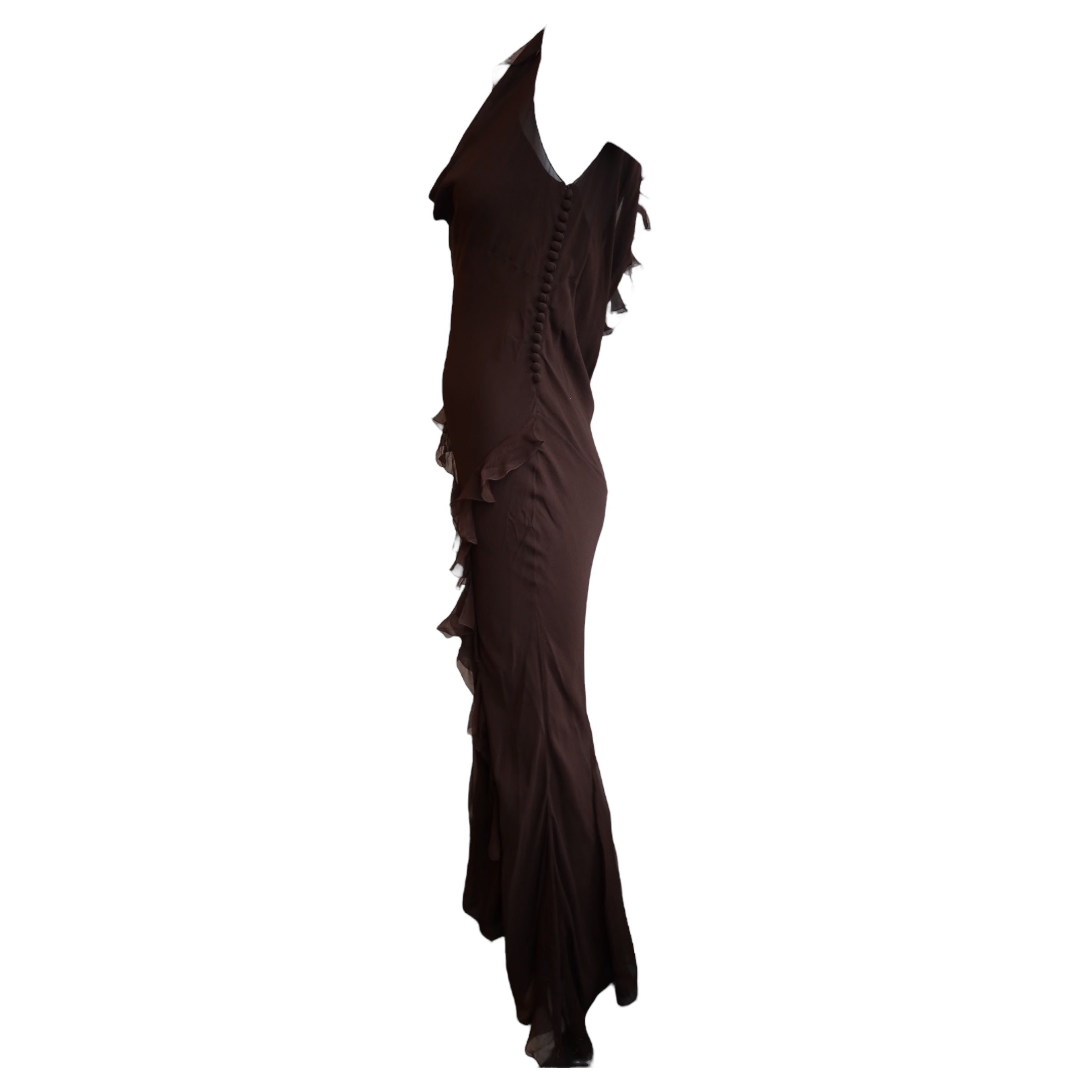Christian Dior By John Galliano S/S 2006 Smoky Silk Gown