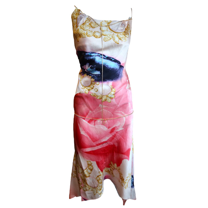 Roberto Cavalli S/S 2001 Liz Taylor Silk Dress - Bodychain