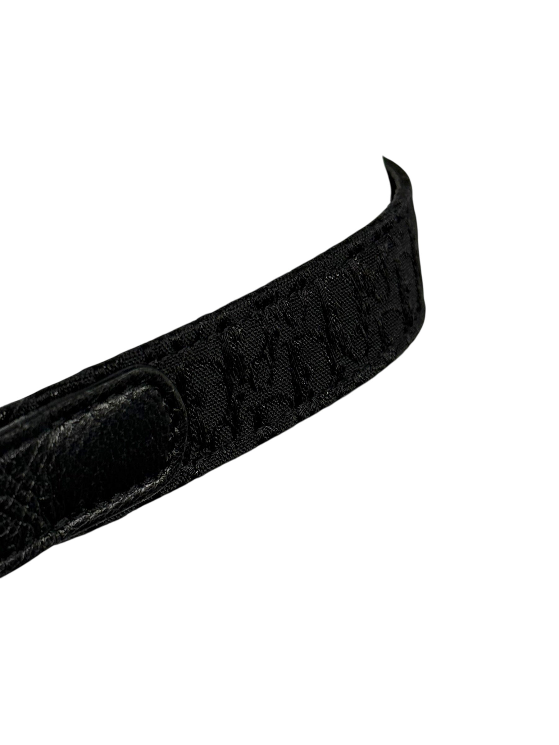 Christian Dior All Over Logo CD Buckle