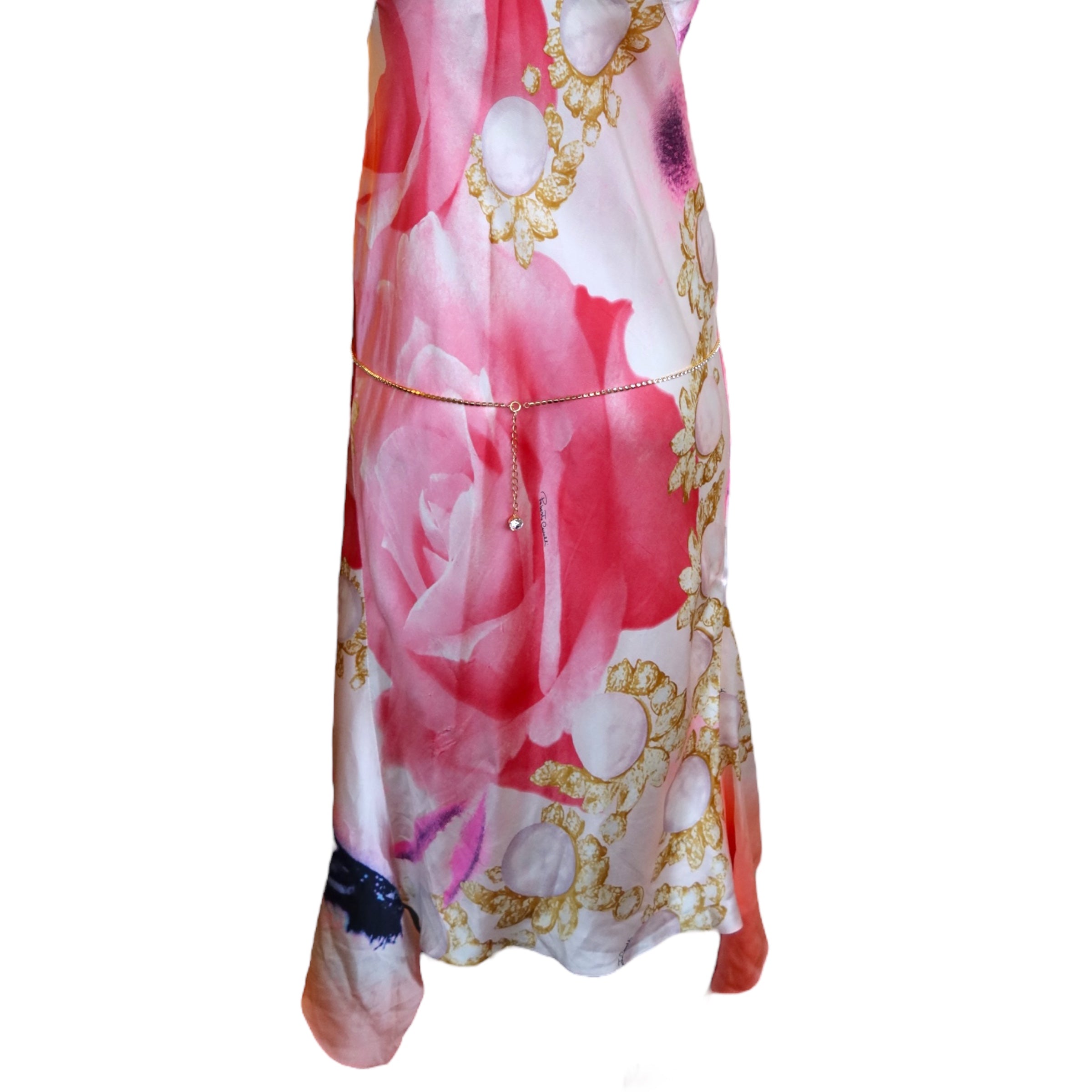 Roberto Cavalli S/S 2001 Liz Taylor Silk Dress - Bodychain