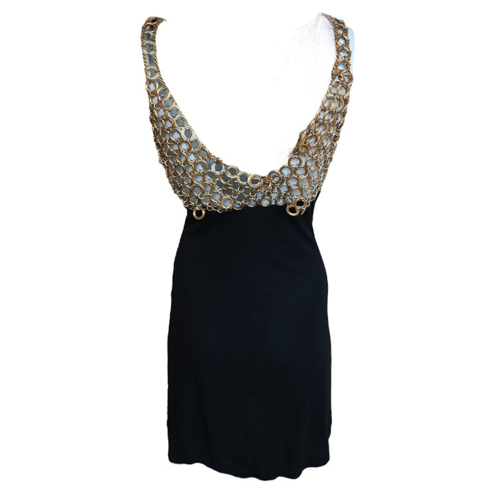 Paco Rabbane 1990 Jersey Metal Dress