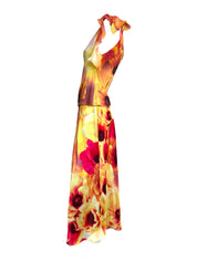 Roberto Cavalli S/S 2002 Floral Print Set