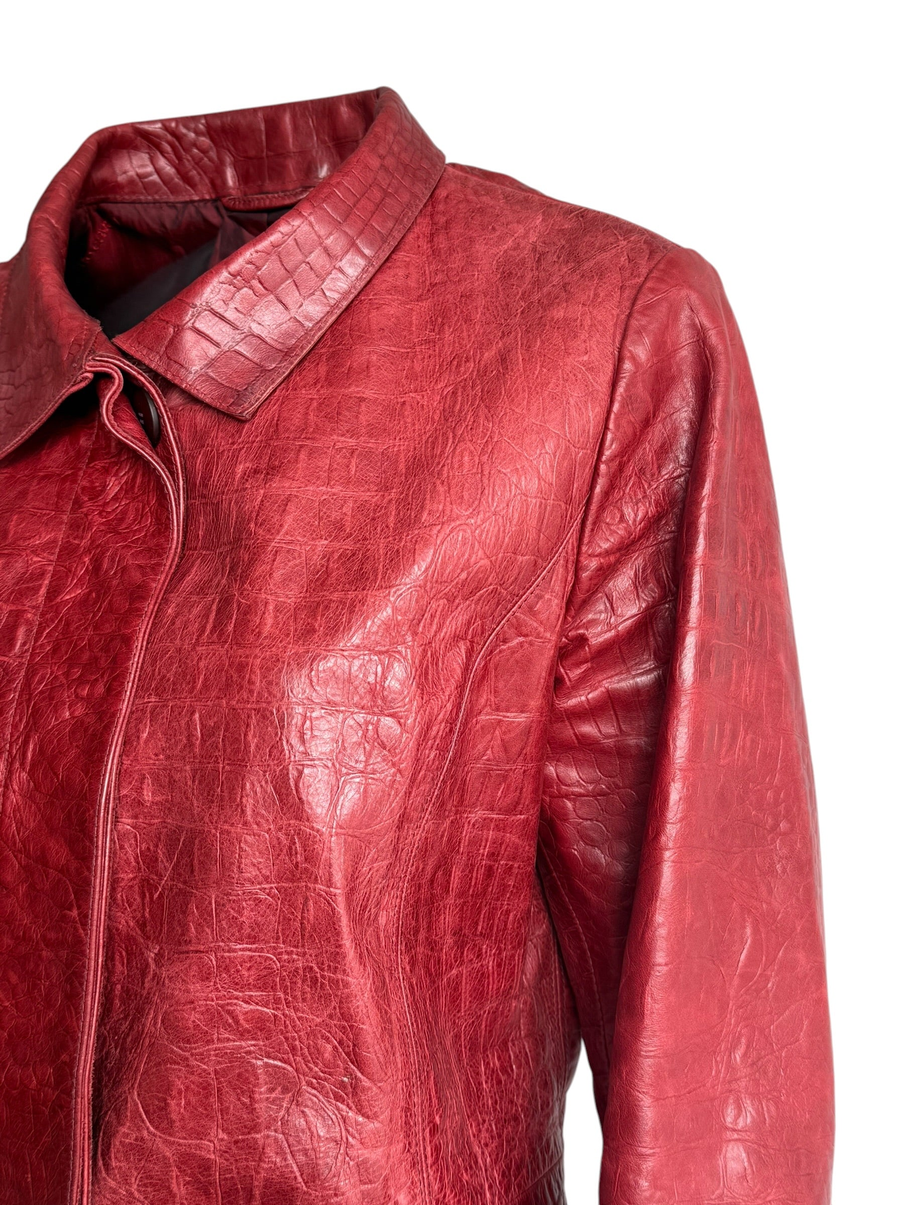Roberto Cavalli F/W 2000 Crocodile Leather Set