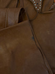 Roberto Cavalli Leather Pants