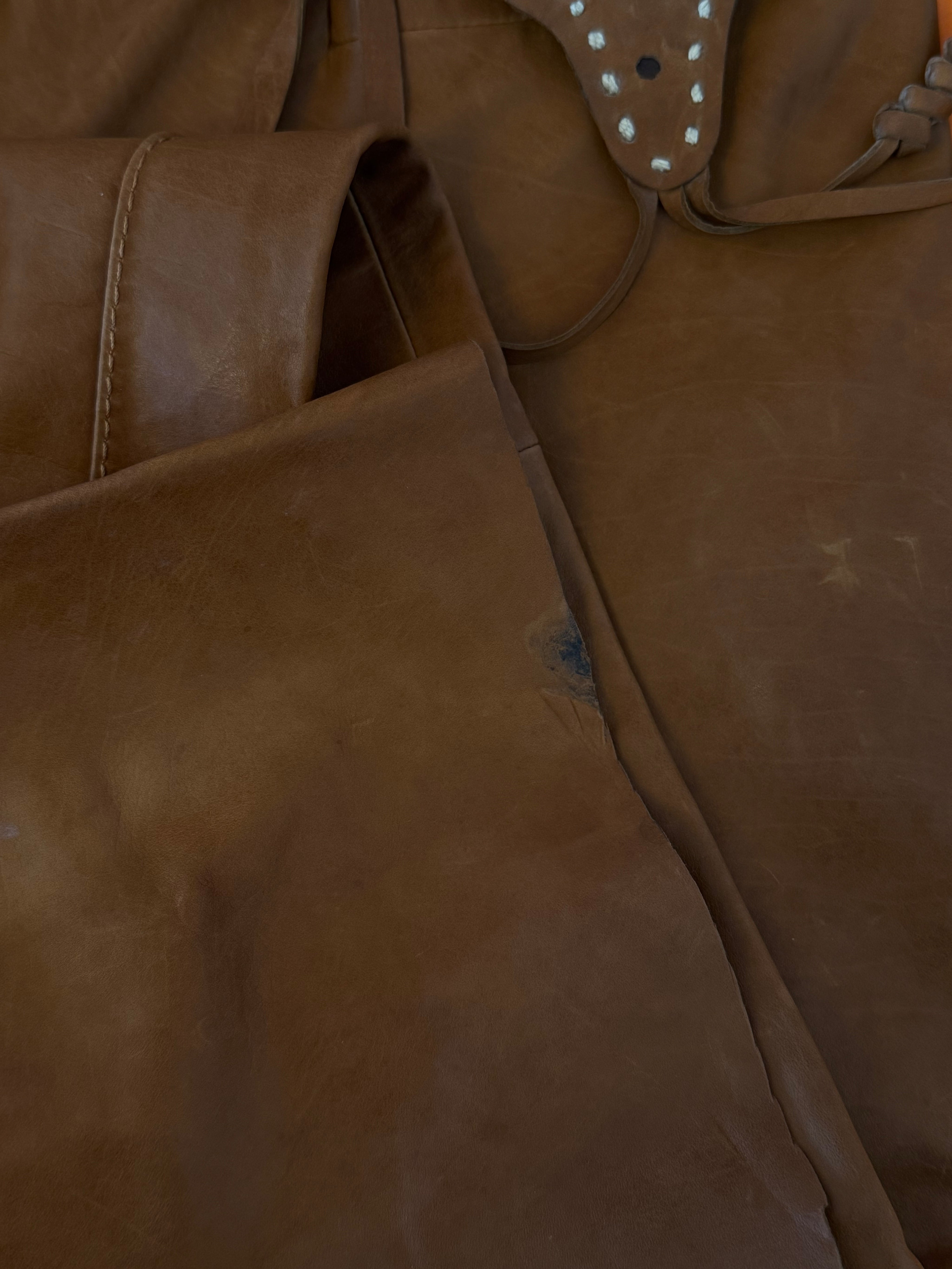 Roberto Cavalli Leather Pants