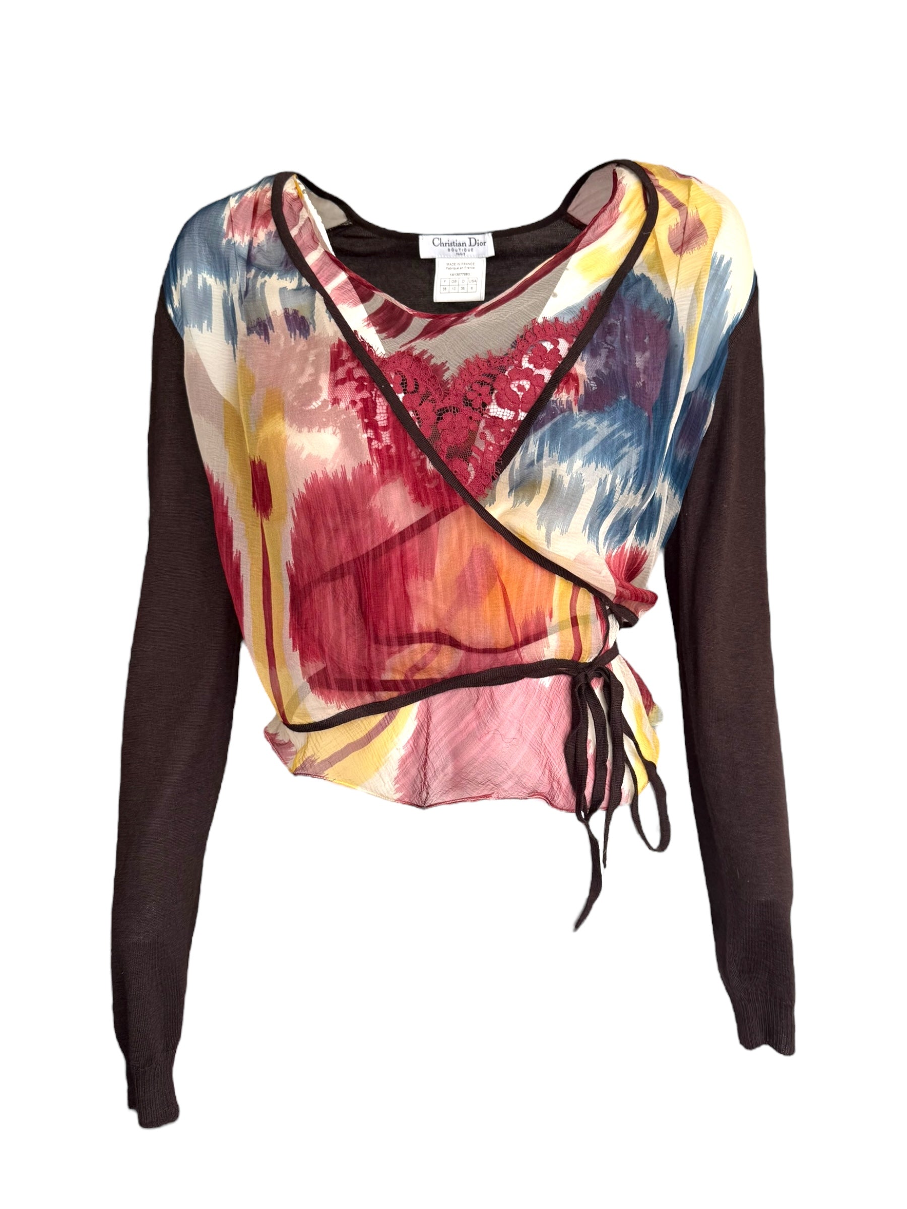 Christian Dior S/S 2001 Cardigan & Top Set by John Galliano
