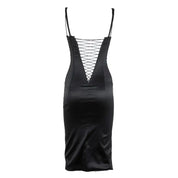 Dolce & Gabbana F/W 2003 Plunging Corset Lace Up Mini Dress