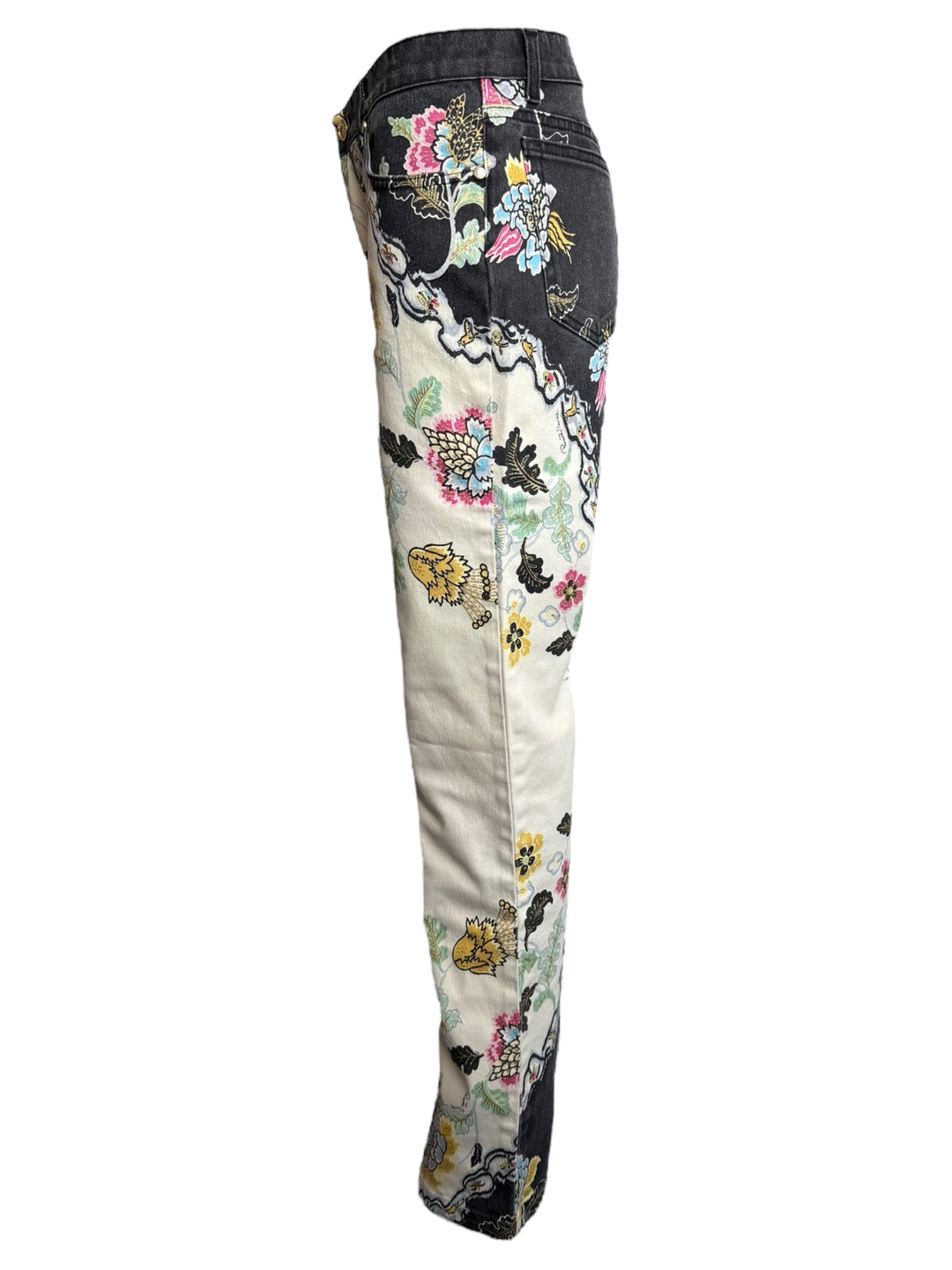 Roberto Cavalli S/S 2003 Cheongsam Jeans