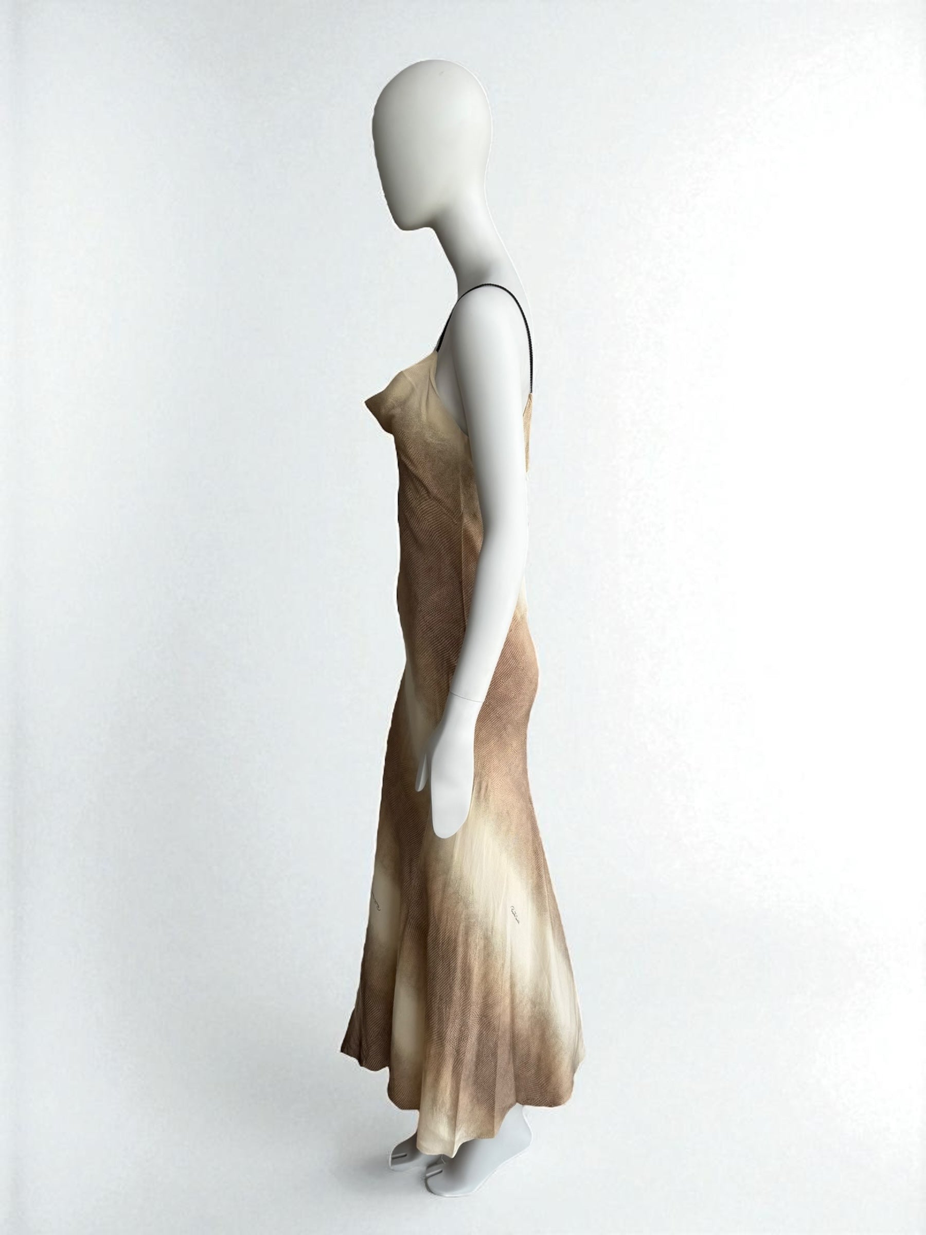Roberto Cavalli S/S 2002 Silk gown