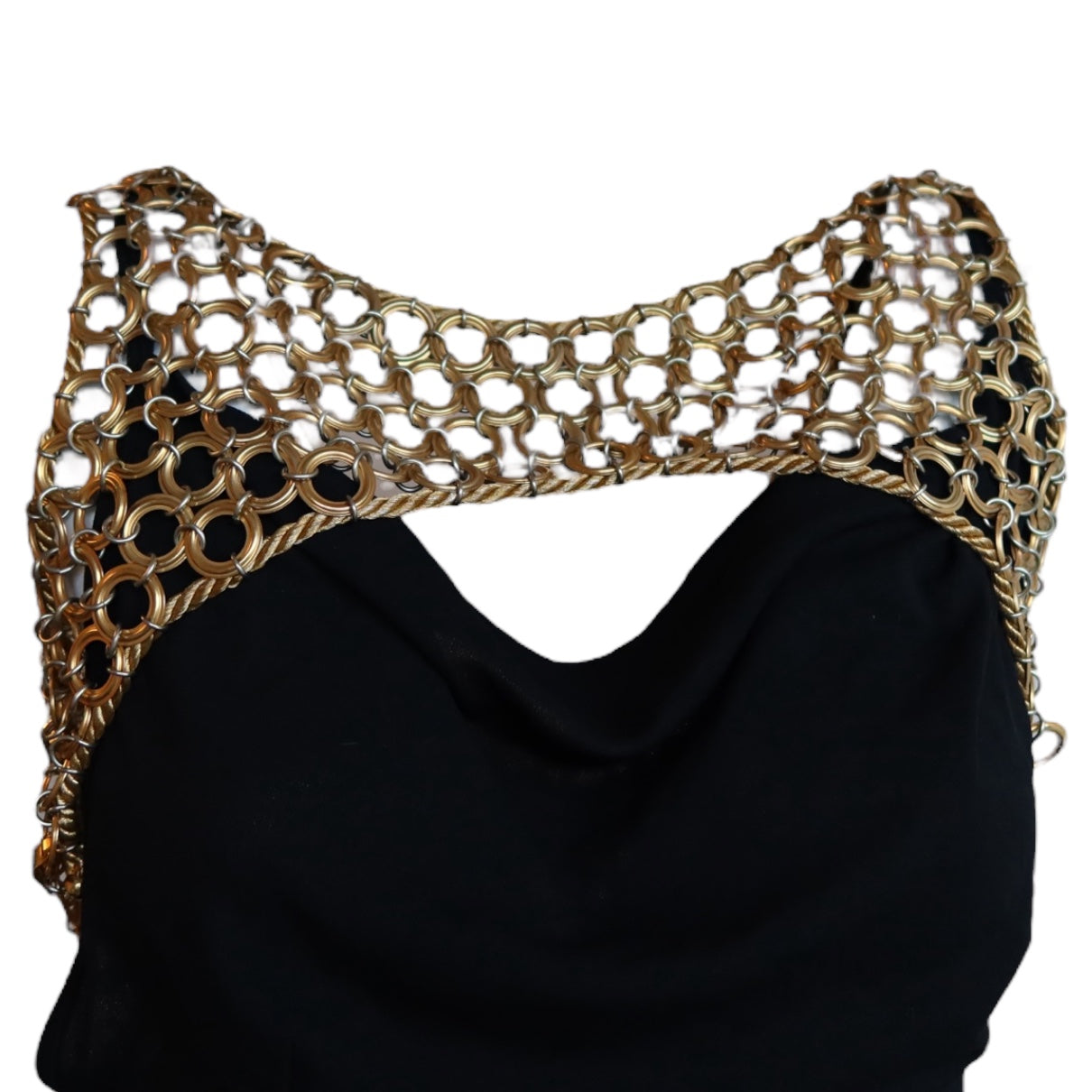 Paco Rabbane 1990 Jersey Metal Dress