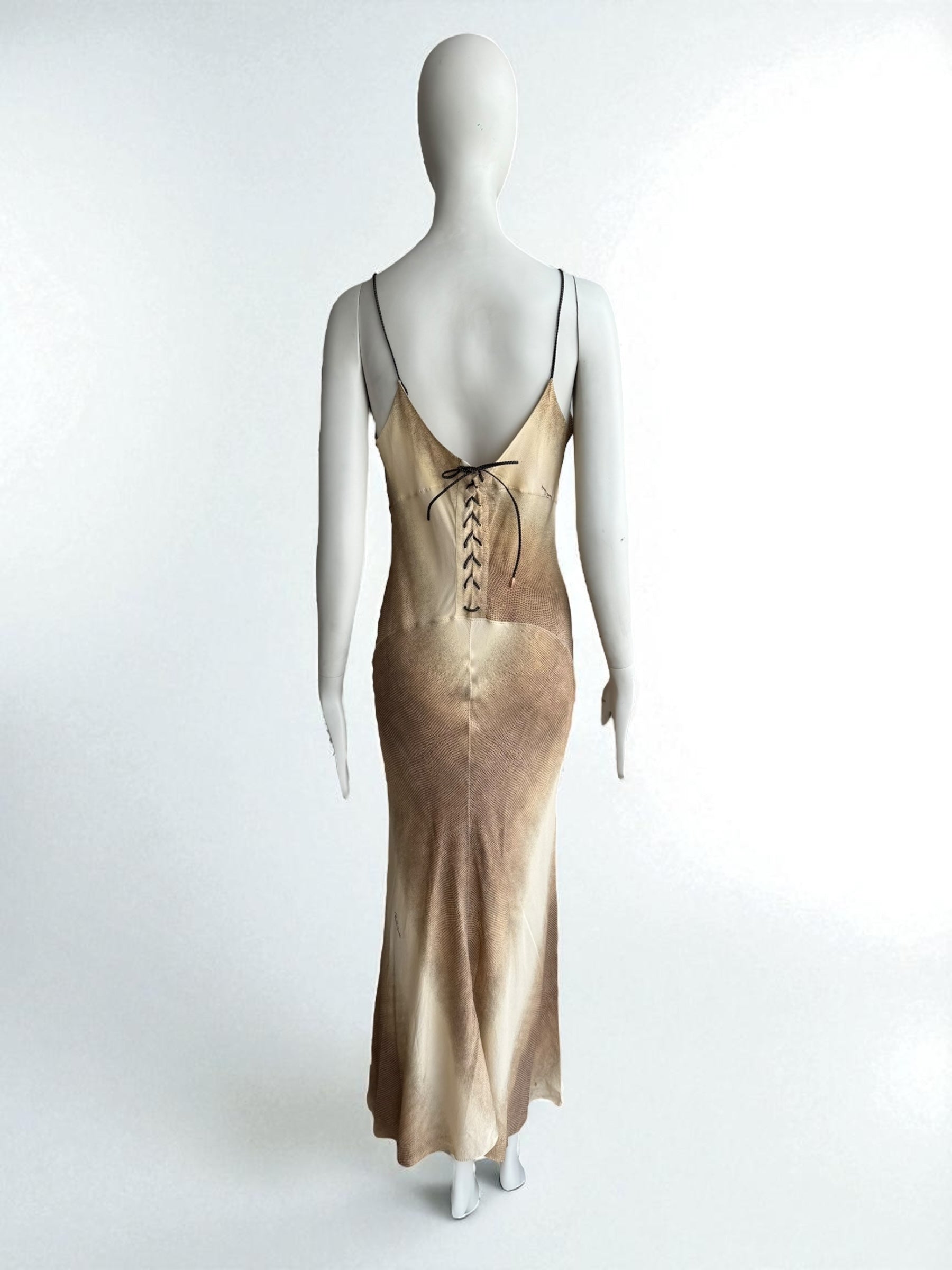 Roberto Cavalli S/S 2002 Silk gown