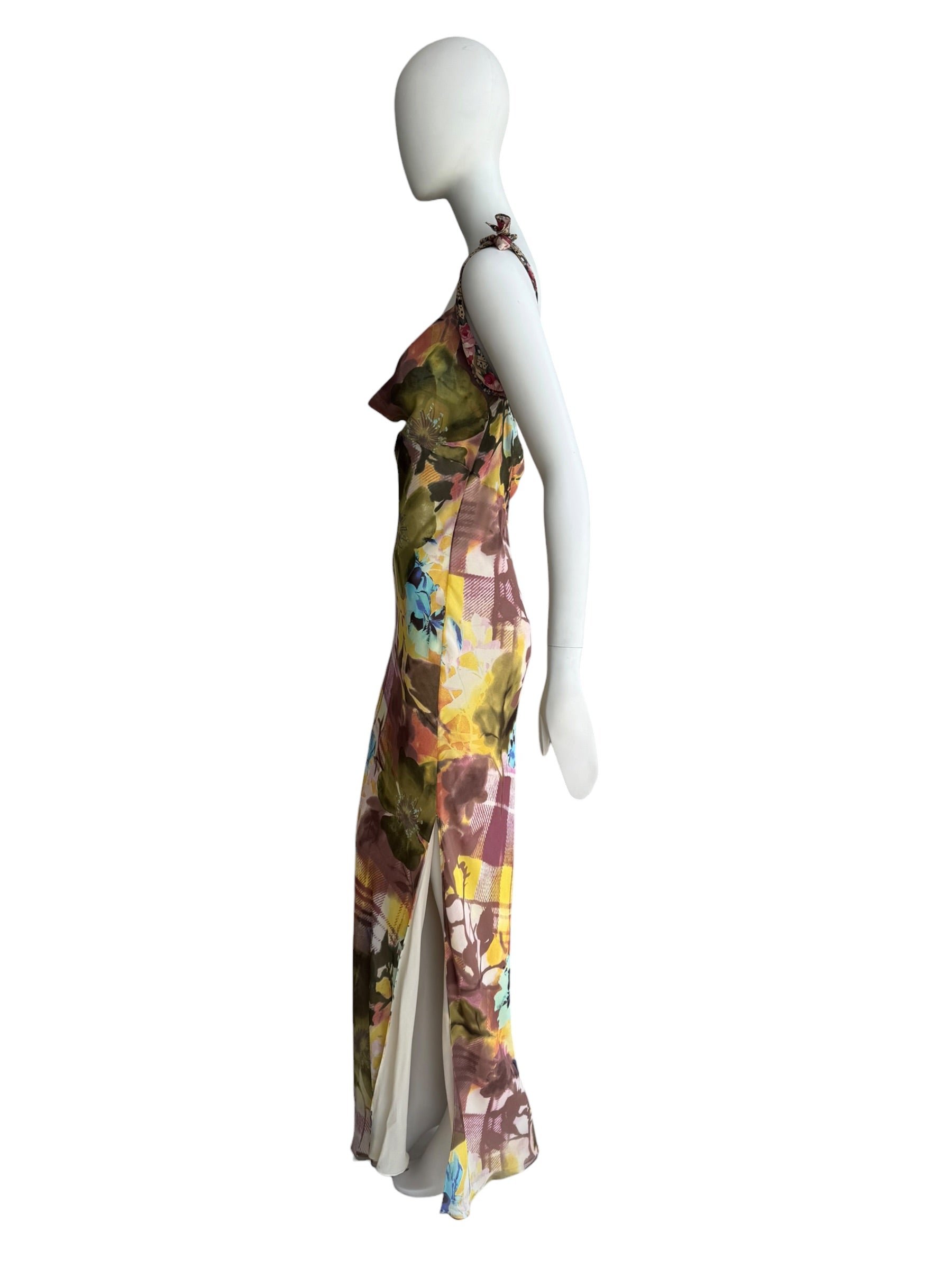Christian Dior Fall/Winter 2001 bias-cut silk maxi dress