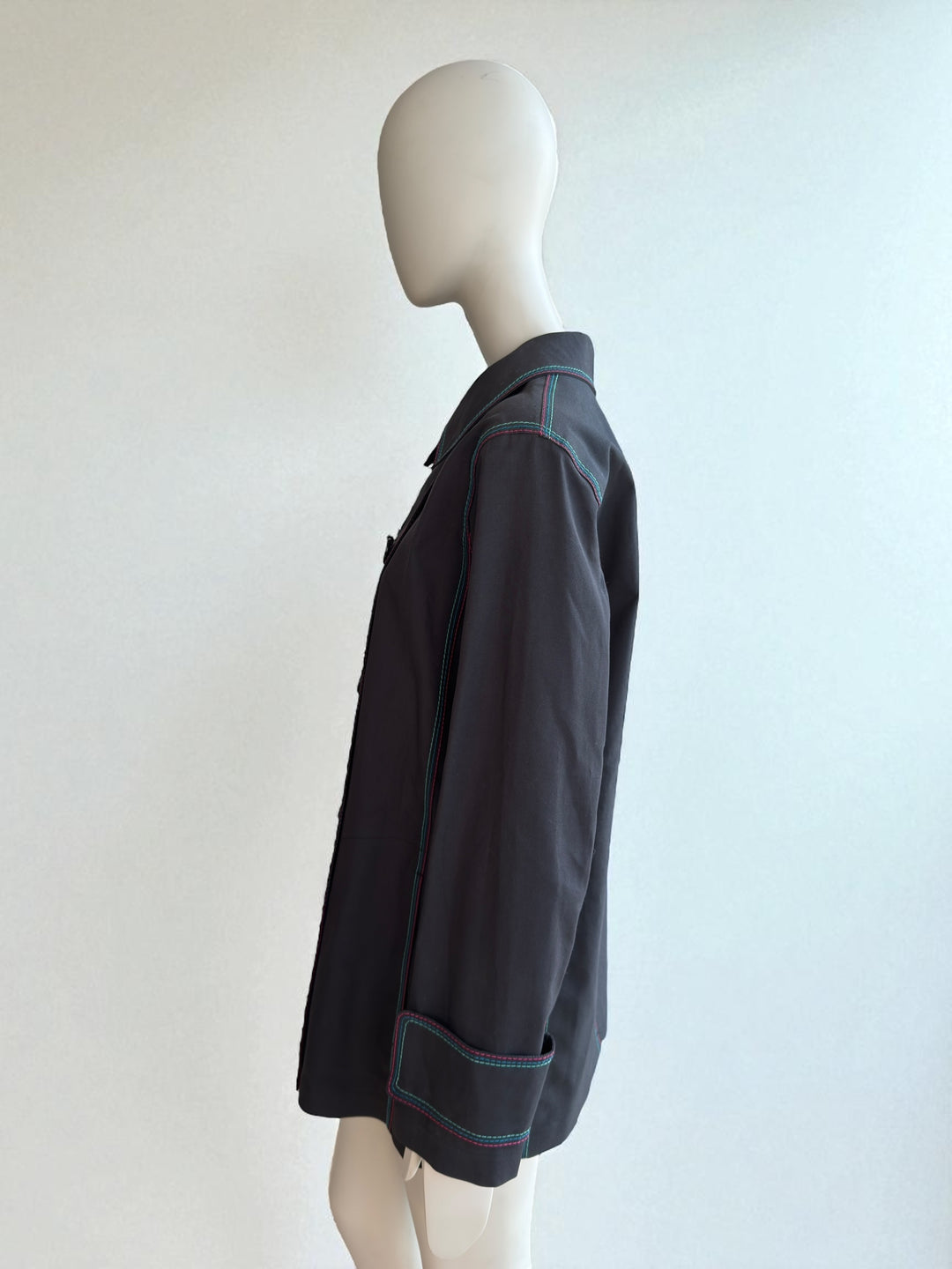 Louis Vuitton 2000s Monogram Multicolore Mackintosh Trench Coat