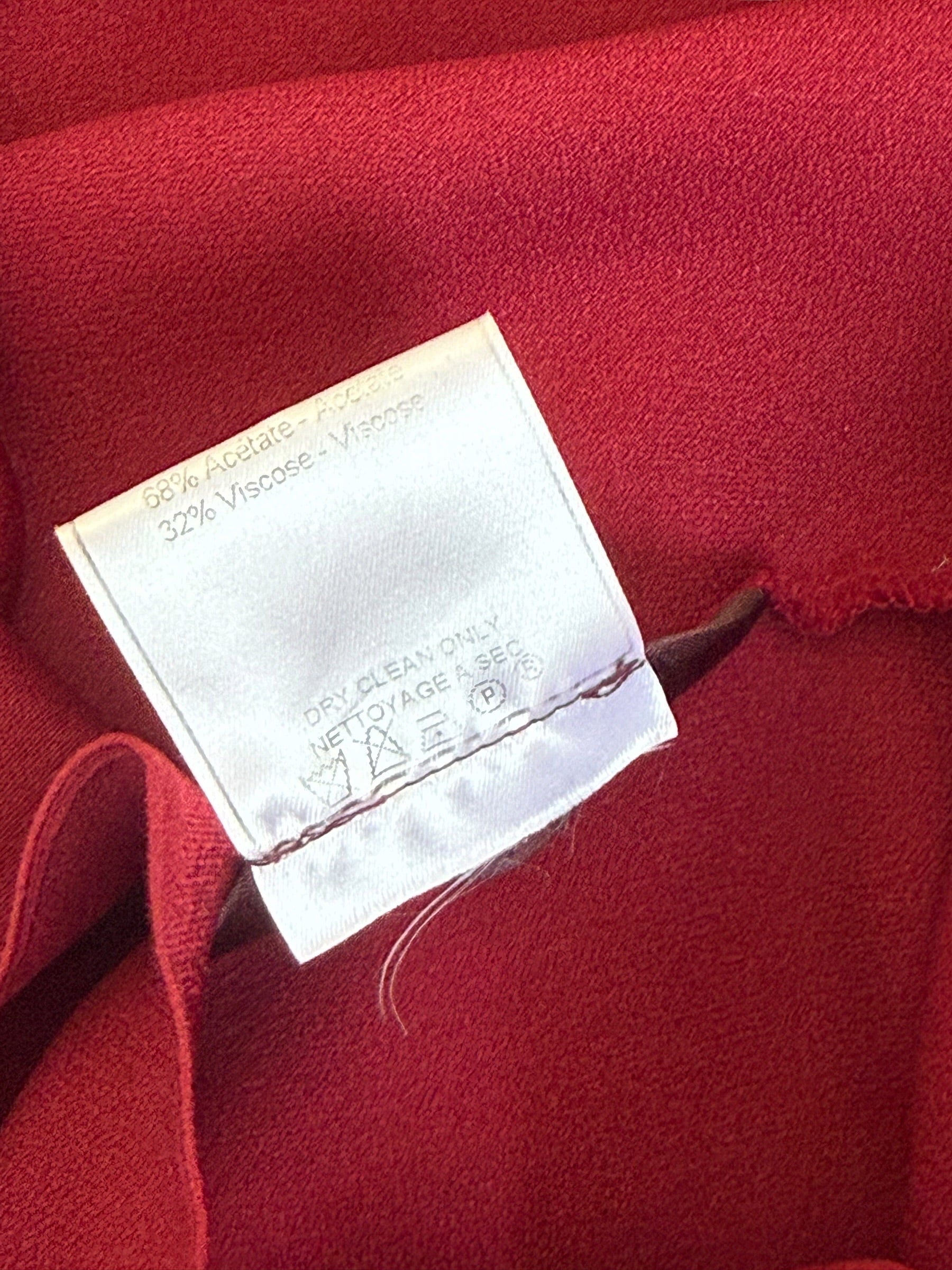 John Galliano F/W 1999 Crimson Bias Cut Satin Evening Gown