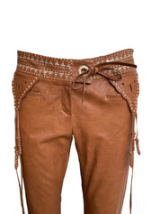 Roberto Cavalli Leather Pants
