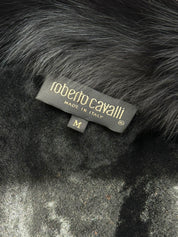 Roberto Cavalli Suède Fox Fur Jacket