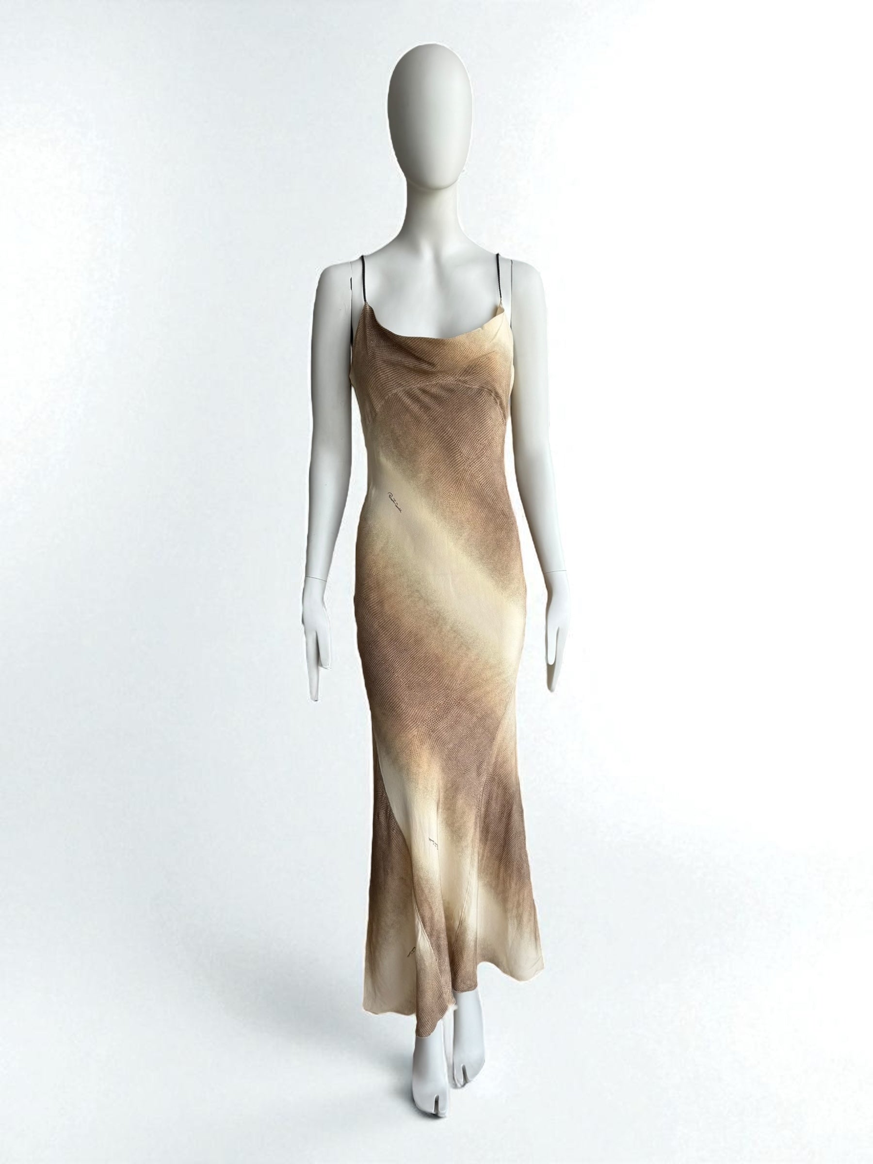 Roberto Cavalli S/S 2002 Silk gown