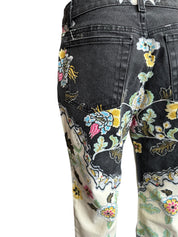Roberto Cavalli S/S 2003 Cheongsam Jeans