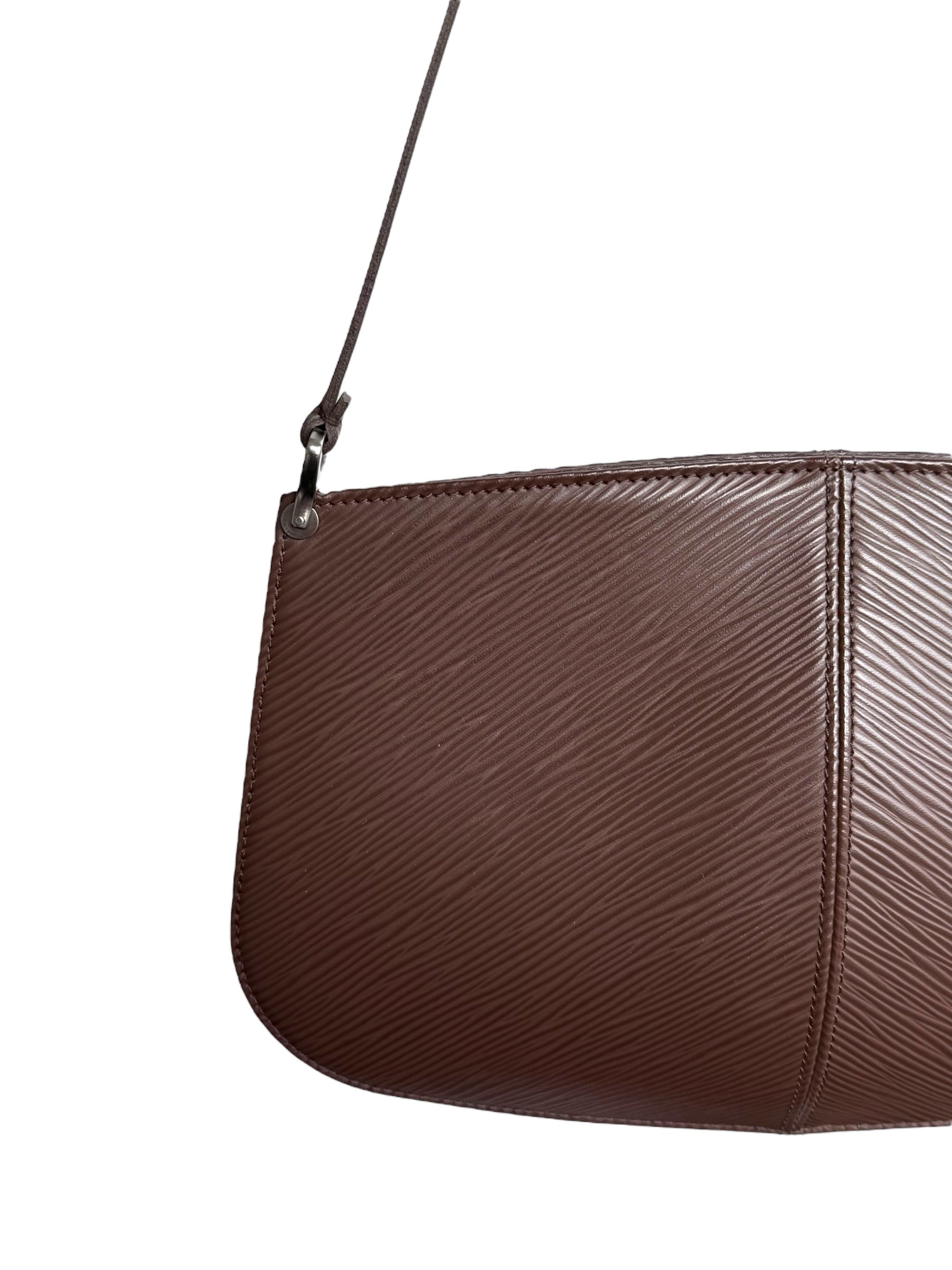 Louis Vuitton Demi Lune Epi Leather Pochette