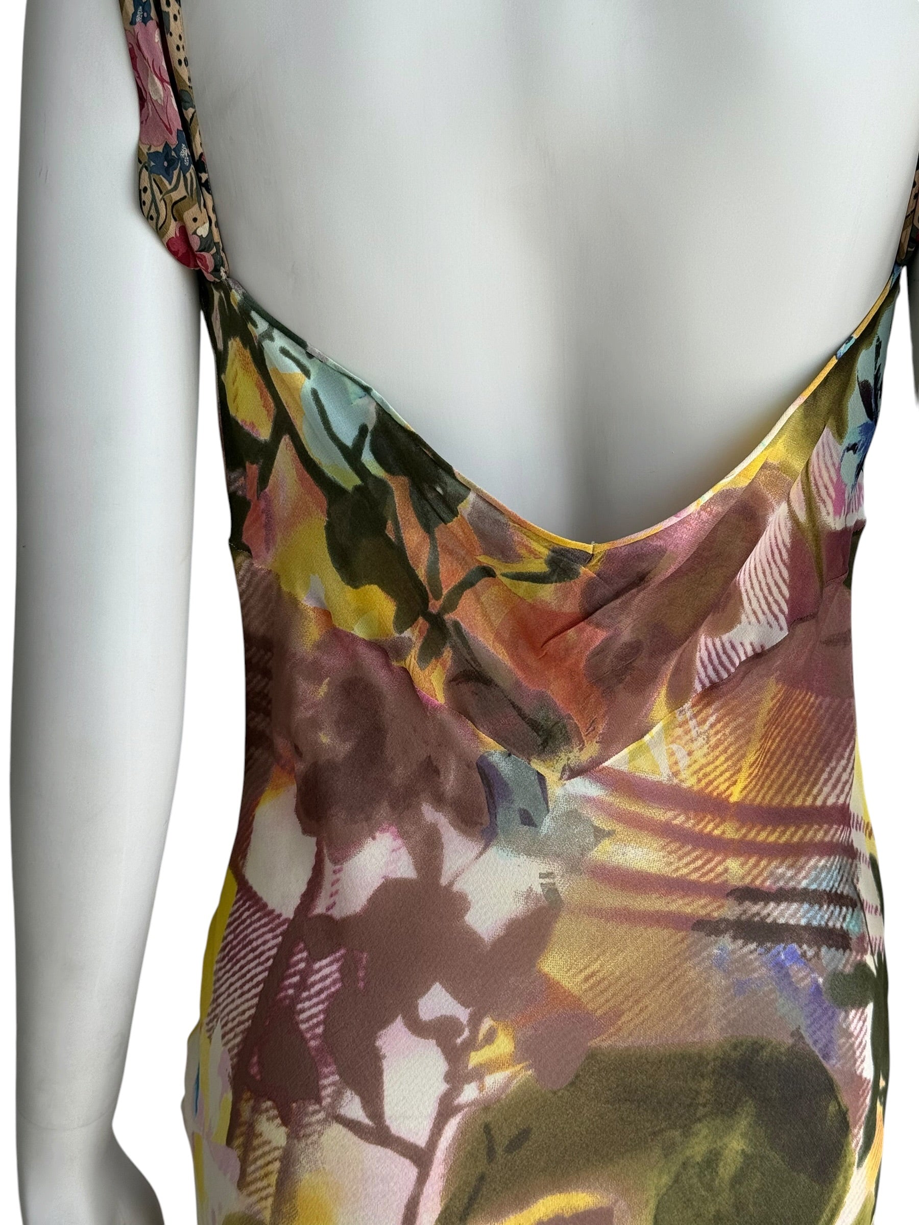 Christian Dior Fall/Winter 2001 bias-cut silk maxi dress
