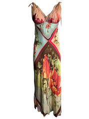 Jean Paul gaultier S/S 2001 Maxi Silk Dress