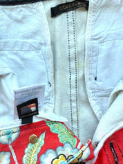 Roberto Cavalli S/S 2003 Cheongsam Jeans