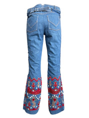 Christian Dior F/W 2002 Embroidery Jeans