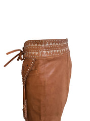 Roberto Cavalli Leather Pants