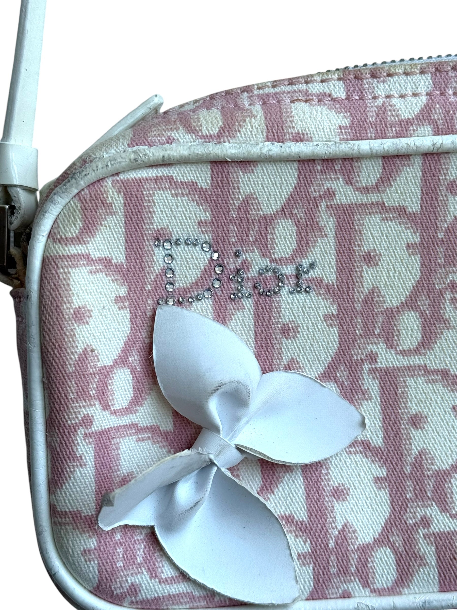 Christian Dior 2004 Girly Diorissimo Shoulder Bag