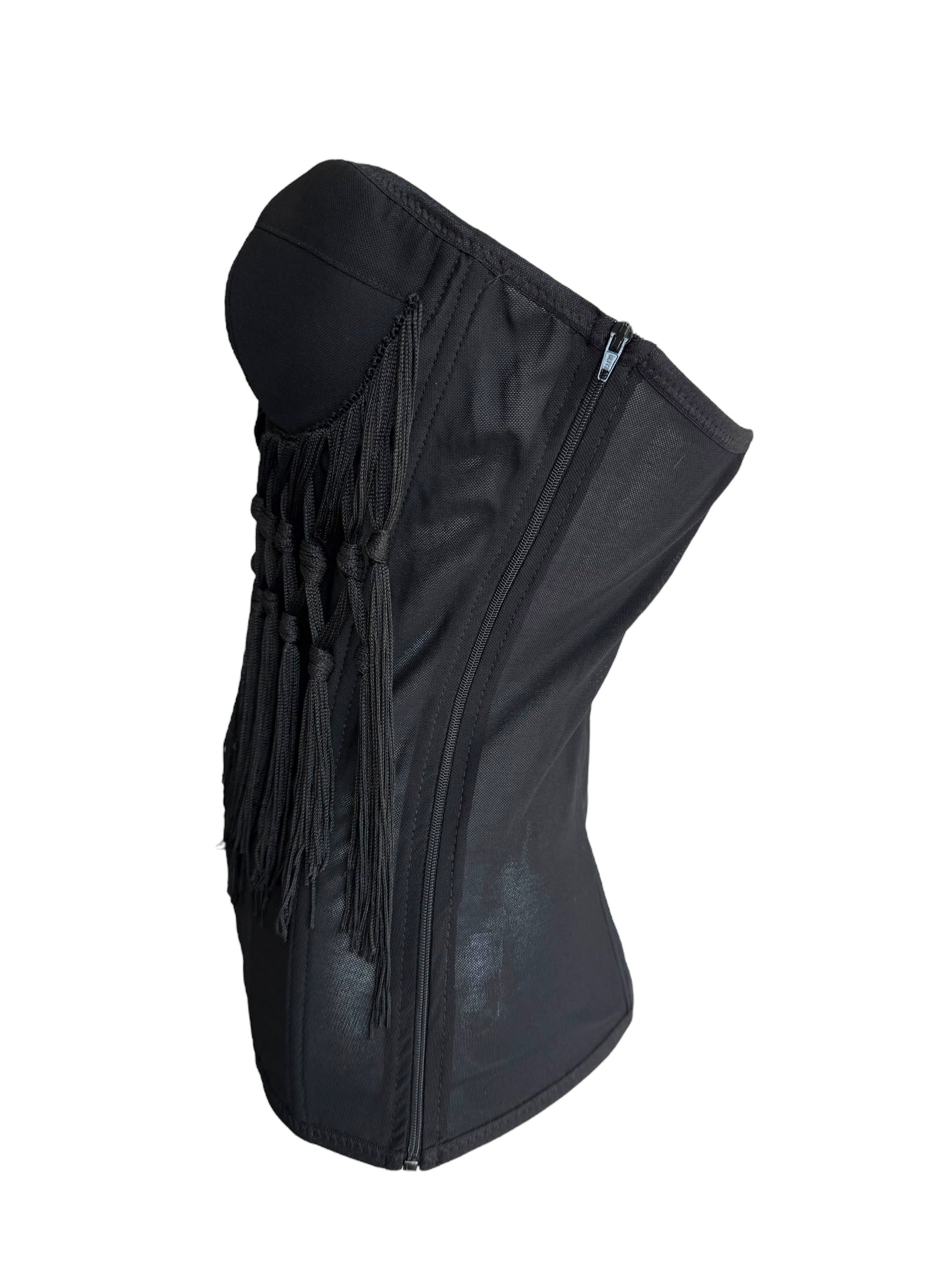 Dolce & Gabbana Fringe Sheer Corset