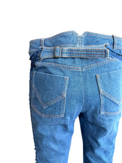 Christian Dior F/W 2002 Embroidery Jeans