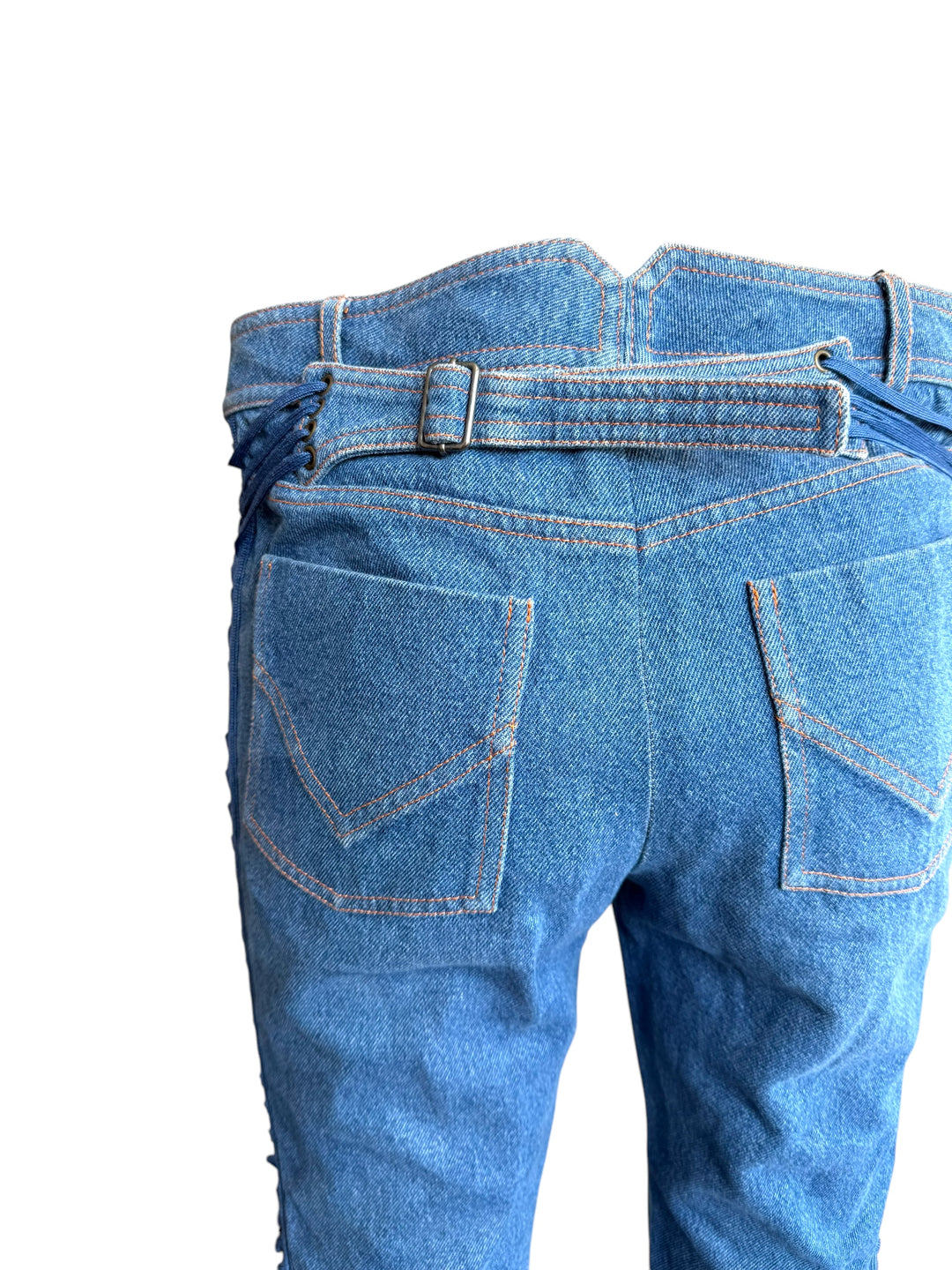Christian Dior F/W 2002 Embroidery Jeans