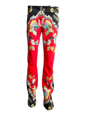 Roberto Cavalli S/S 2003 Cheongsam Jeans