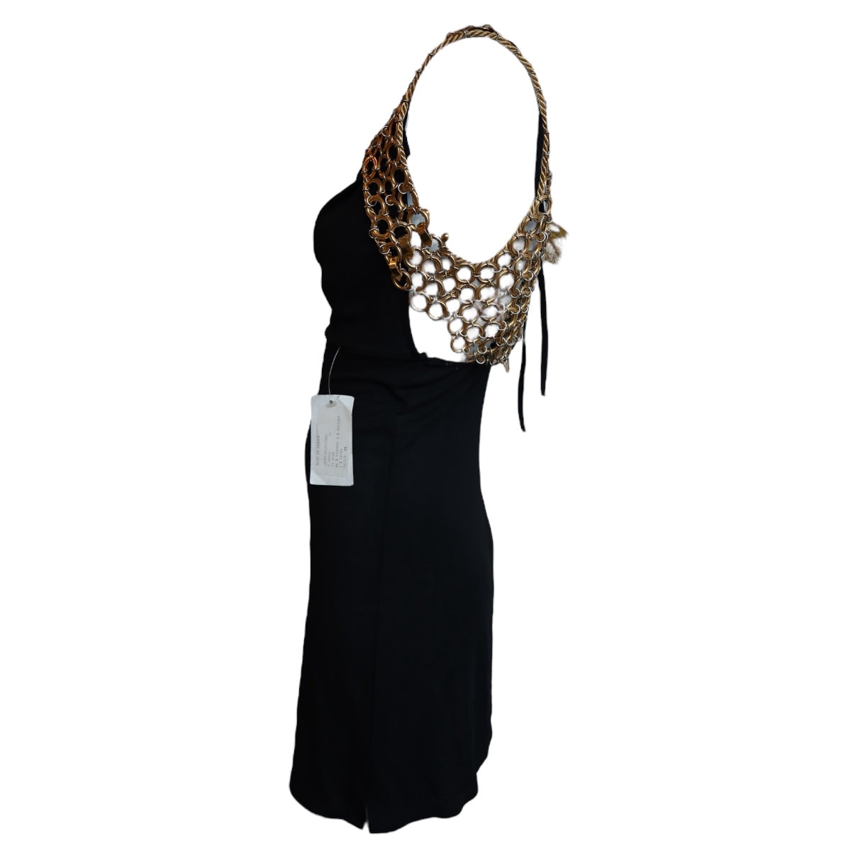 Paco Rabbane 1990 Jersey Metal Dress