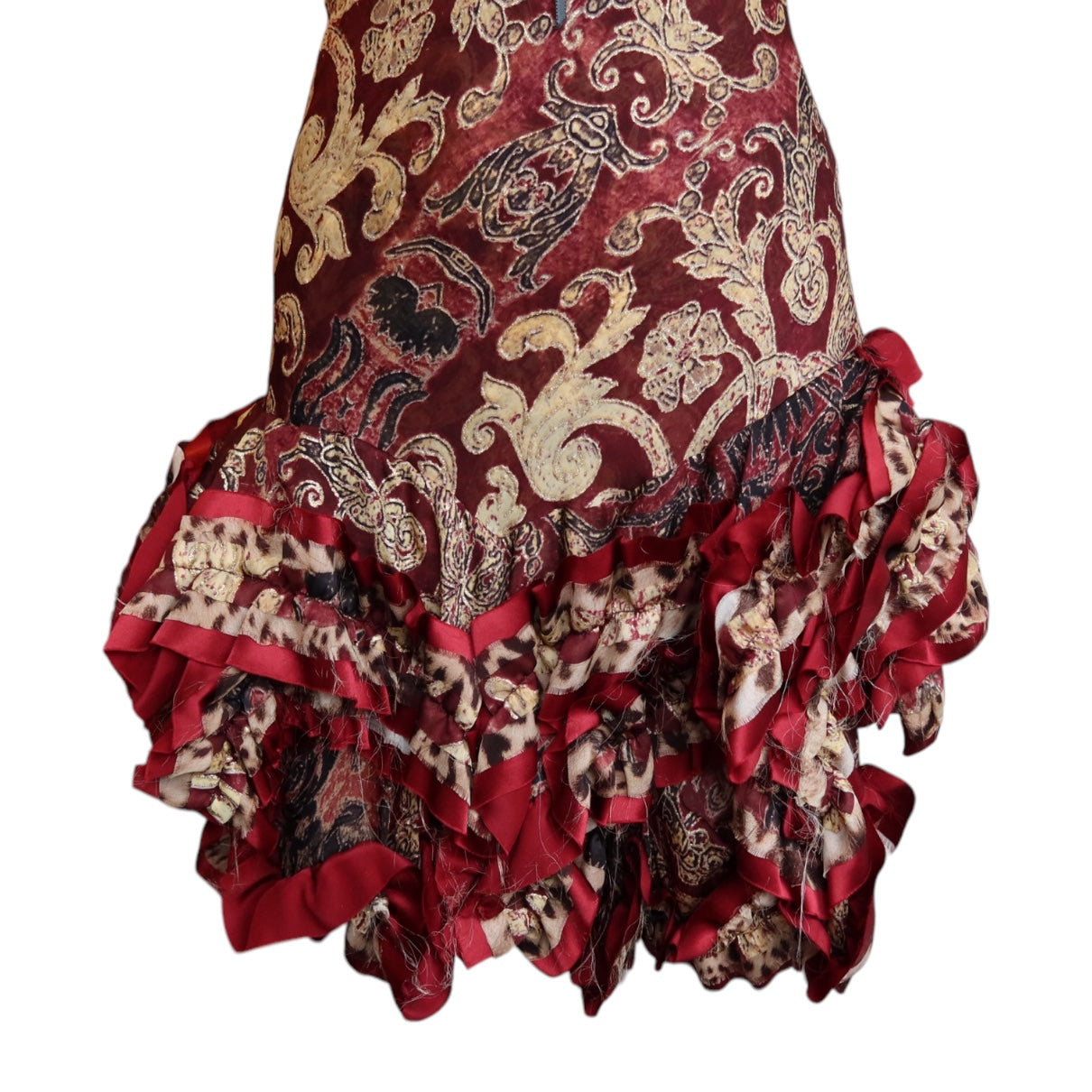 Roberto Cavalli F/W 2004 Brocade Dress