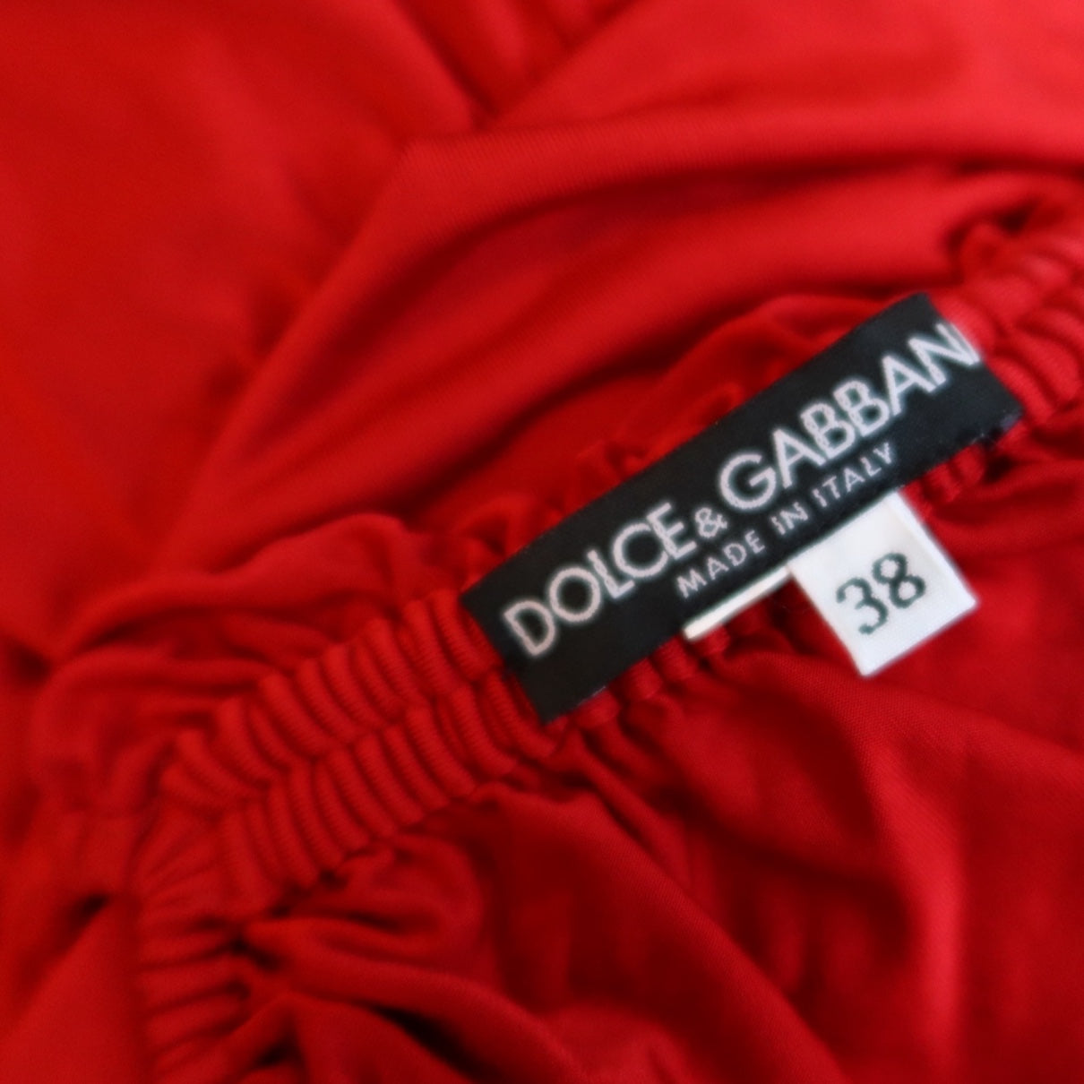 Dolce & Gabbana S/S 2003 Red Mini Dress