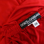 Dolce & Gabbana S/S 2003 Red Mini Dress