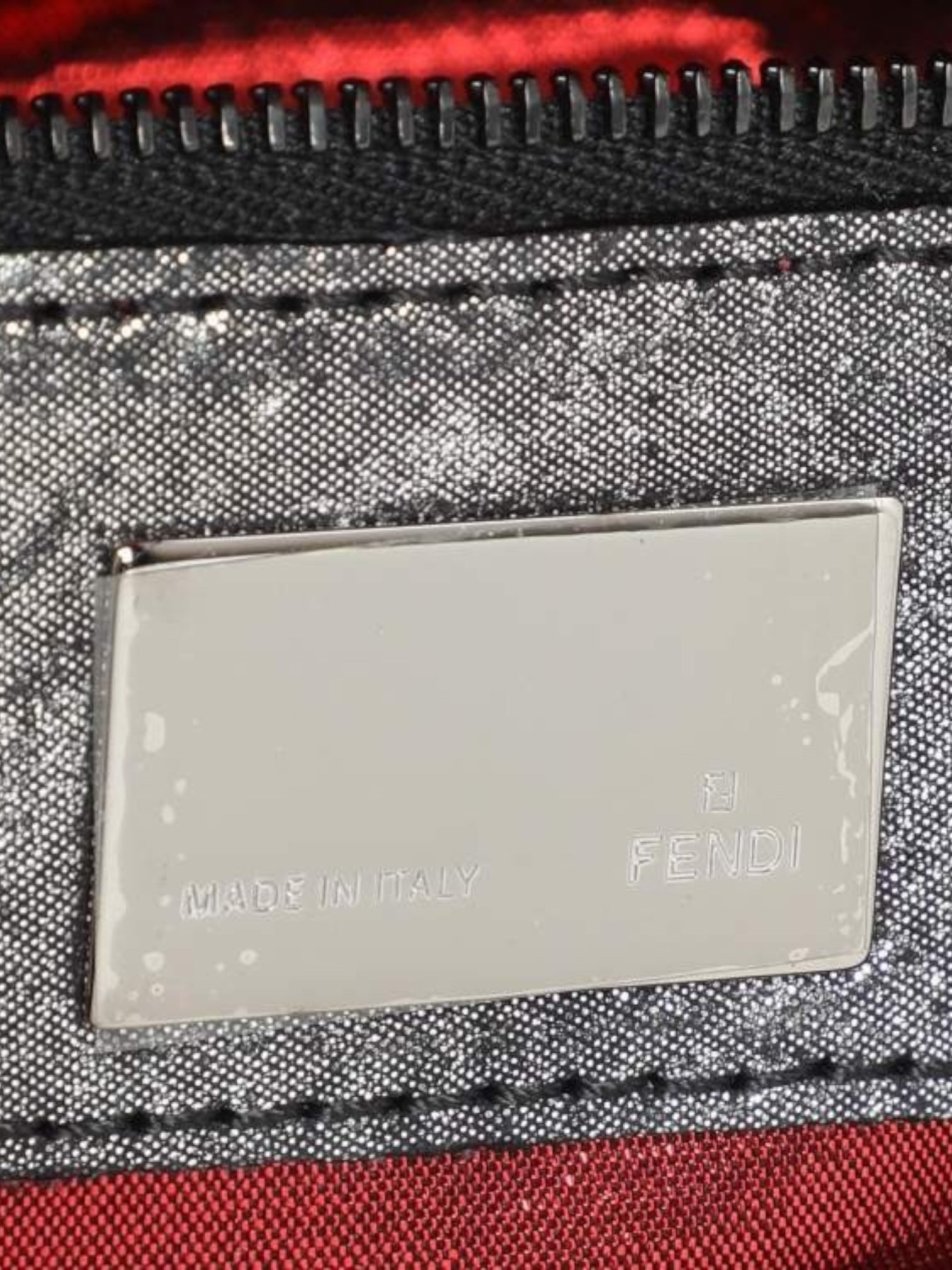 Fendi Mama Baguette Beaded Bag