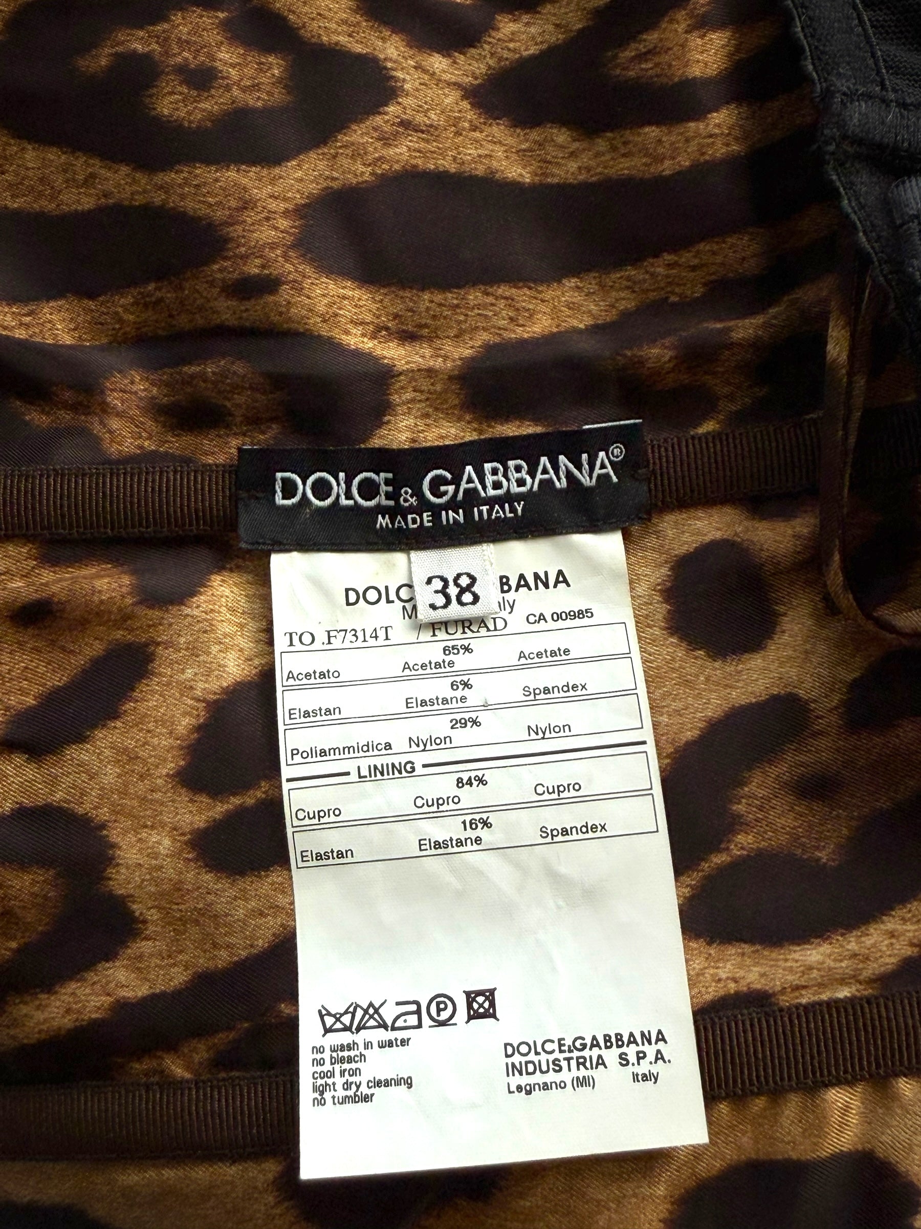 Dolce Gabbana Satin Lace Bra Corset