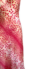 Roberto Cavalli S/S 2001 Maxi Leopard Silk Dress