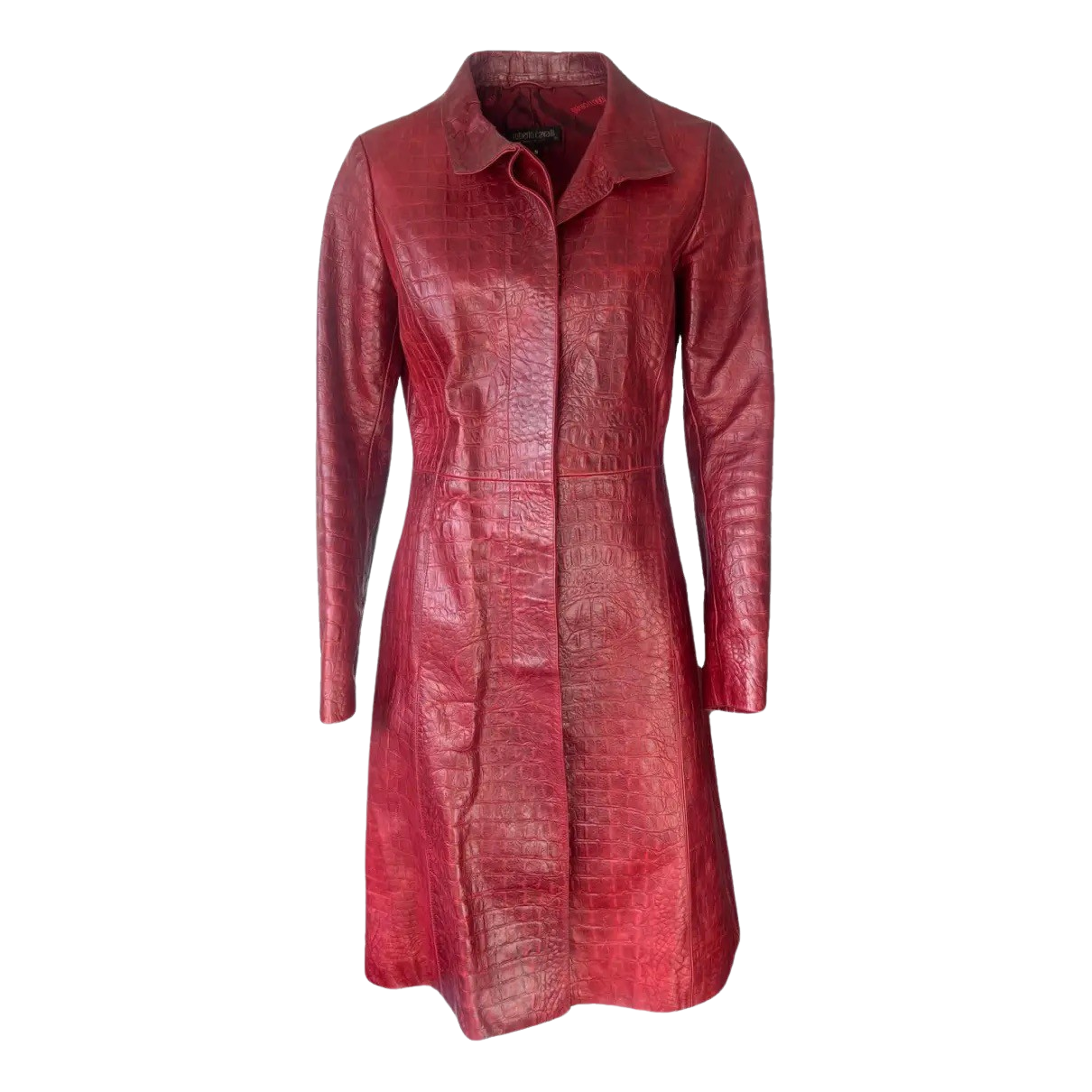 Roberto Cavalli F/W 2000 Leather Coat