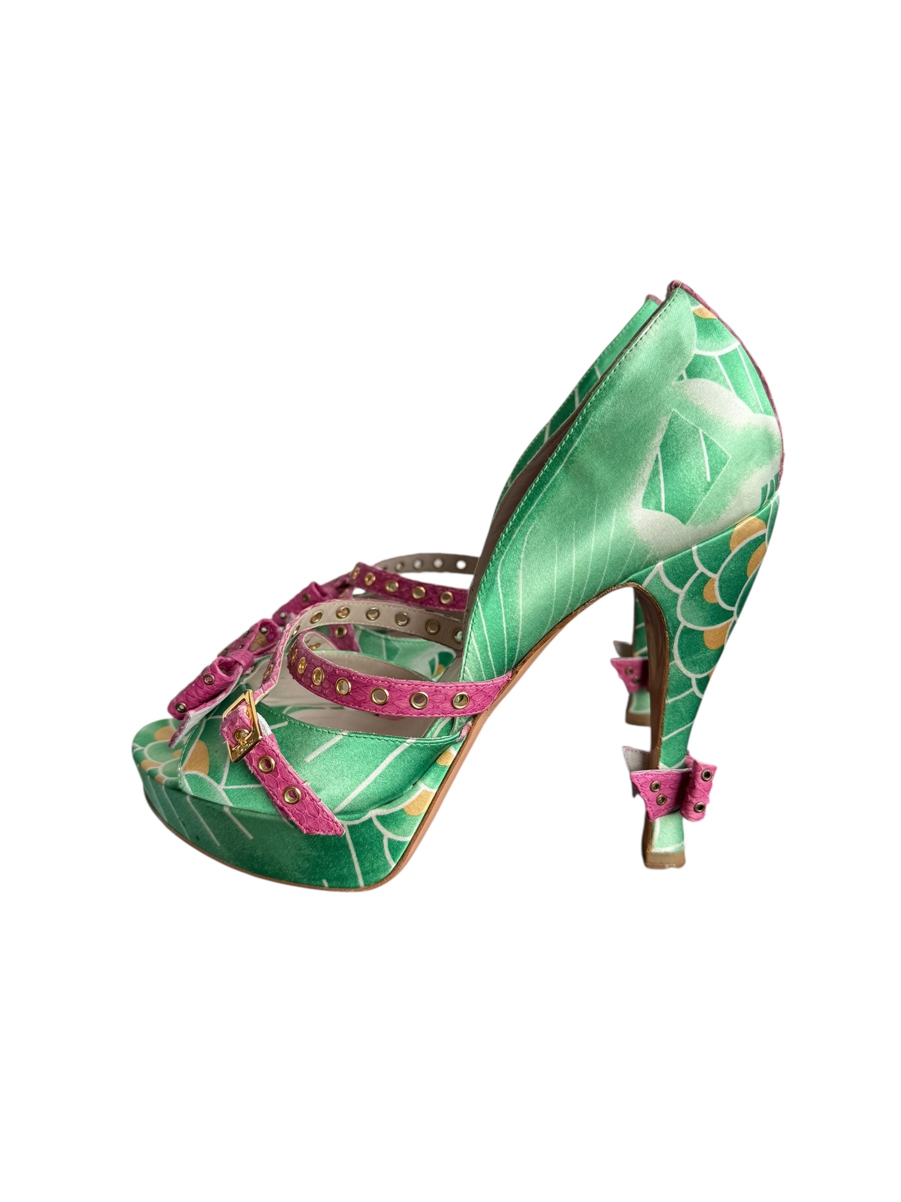 Christian Dior S/S 2003 Flower Platform Heels by John Galliano